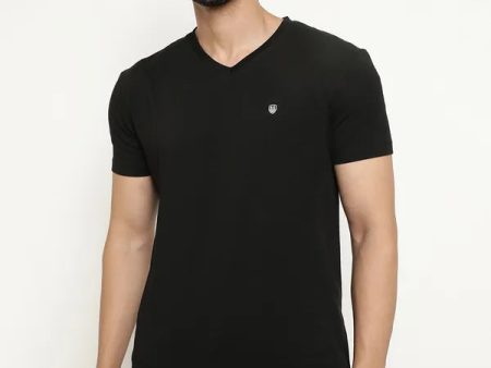 Basic V-Neck T-Shirt For Cheap