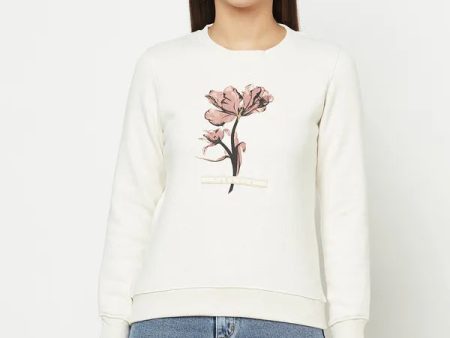 Women Natural Melange Sweatshirts For Sale