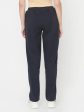 Women Light Navy Trackpants Sale