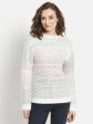 Women Pink Pullover Sweater on Sale