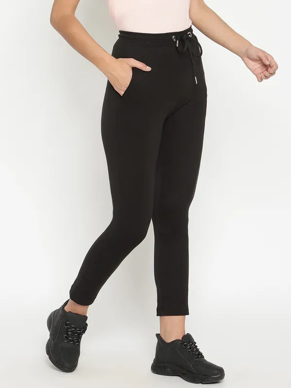 Women Black Trackpants Online now