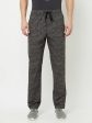 Octave Men Grey Camouflage Printed Cotton Track Pant Online Hot Sale