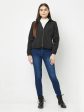 Women Black Front Open Jackets For Sale