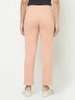 Women Suede Pink Trackpants Online Hot Sale