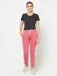 Women Raspberry Trackpants For Cheap