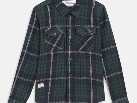 Boys Tartan Checked Casual Shirt Supply