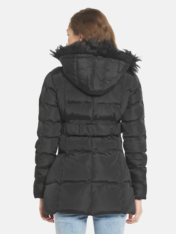 Women Longline Parka Jacket Supply