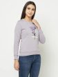 Women Lilac Sweatshirts Sale